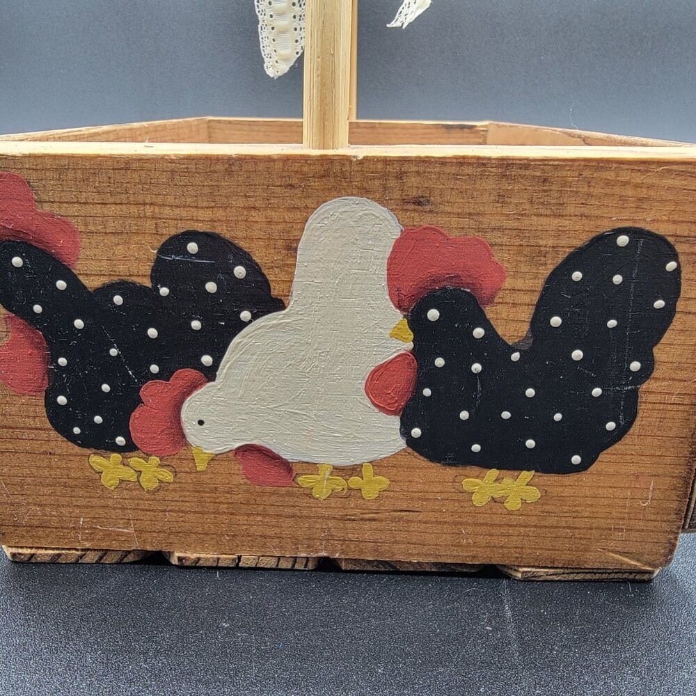 Handcrafted Wooden Baskets - Picture 2 of 6